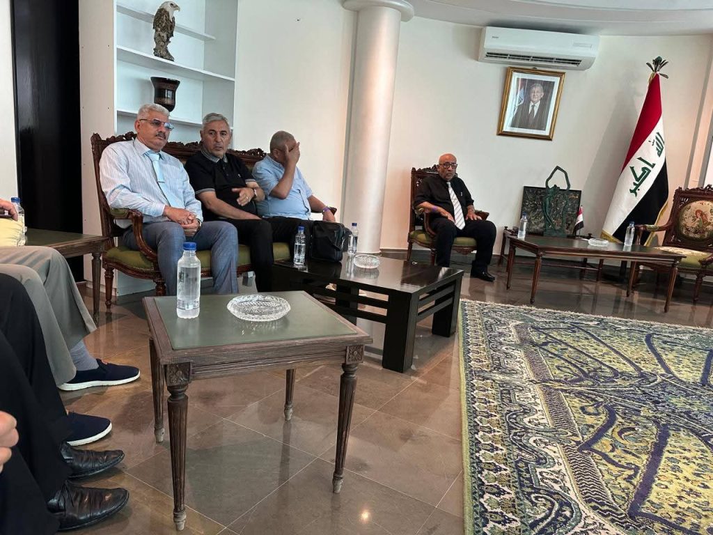 زيارة وفد جمعية الرياضيات العراقية الى سفارة جمهورية العراق في تونس